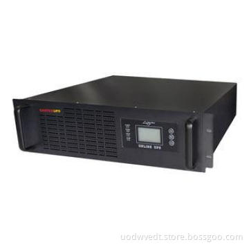 3KVA Rack Mount Online UPS 19 Inch , Zero Transfer Time For